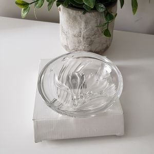 Mikasa round candy dish.